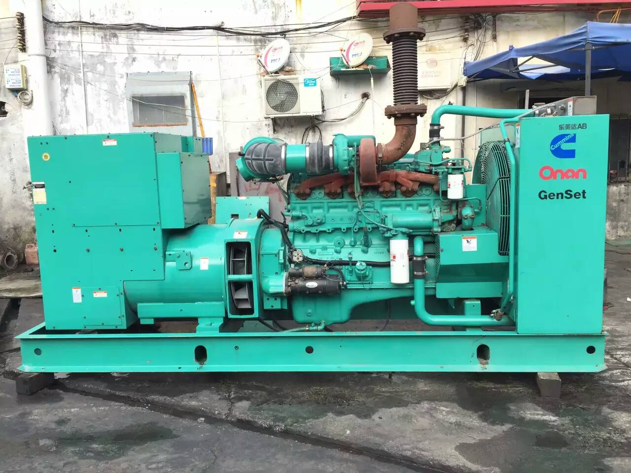 海口租赁发电机-柴油发电机不正常冒烟的原因