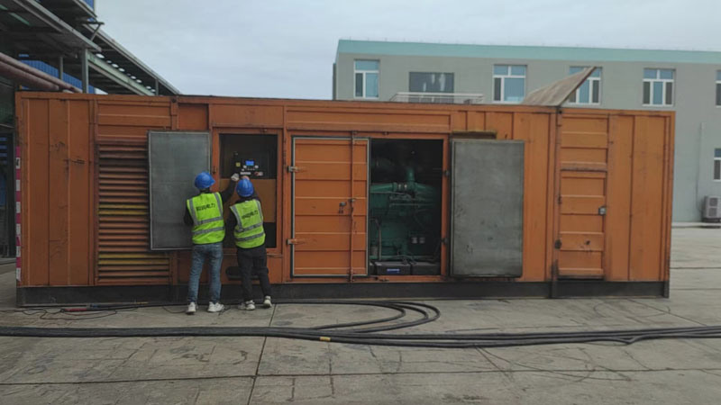 海口如何检查柴油发电机组的机油油位？